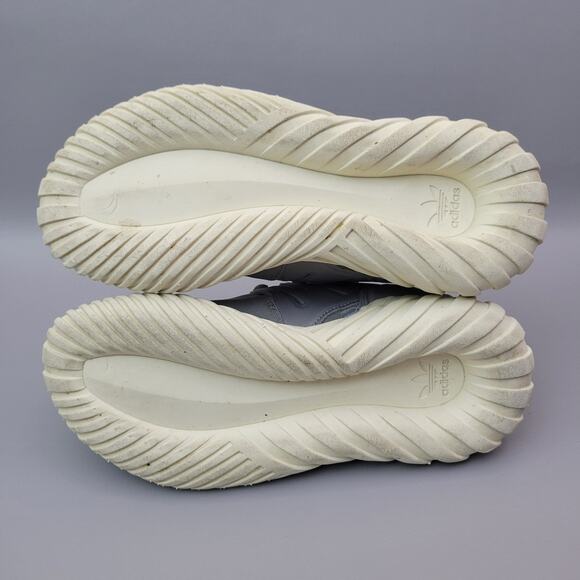 Adidas Tubular Doom PrimeKnit Grey S74920 Hightop Reflective Mens Size 6 - Picture 8 of 8